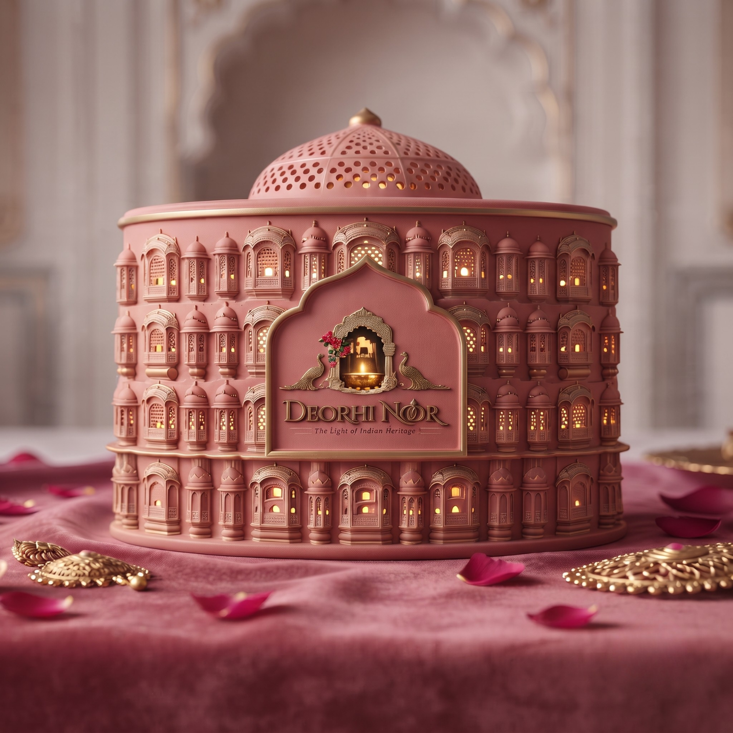 Zari Mahal Candle