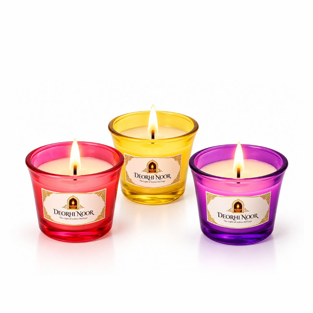 Deorhi Noor Butter Pot Candles – Set of 6 - Image 2