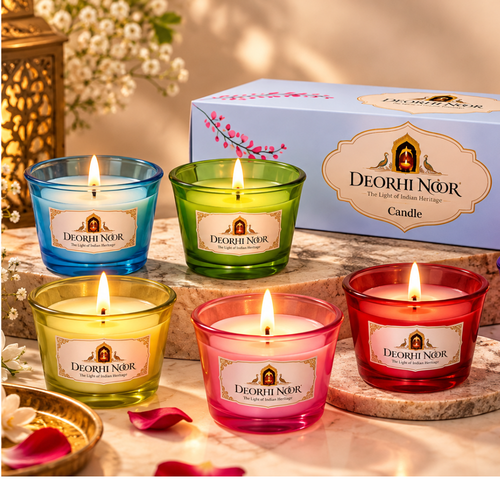 Deorhi Noor Butter Pot Candles – Set of 6 - Image 3