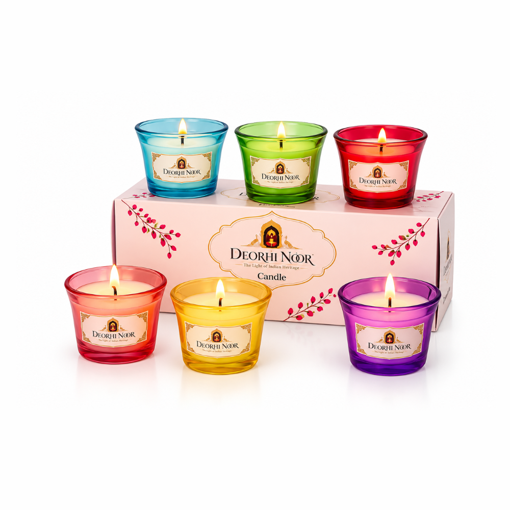 Deorhi Noor Butter Pot Candles – Set of 6 - Image 6