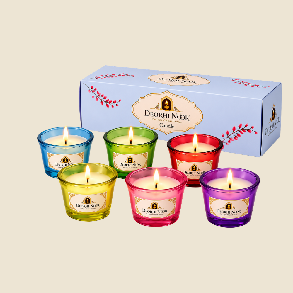 Deorhi Noor Butter Pot Candles – Set of 6 - Image 5